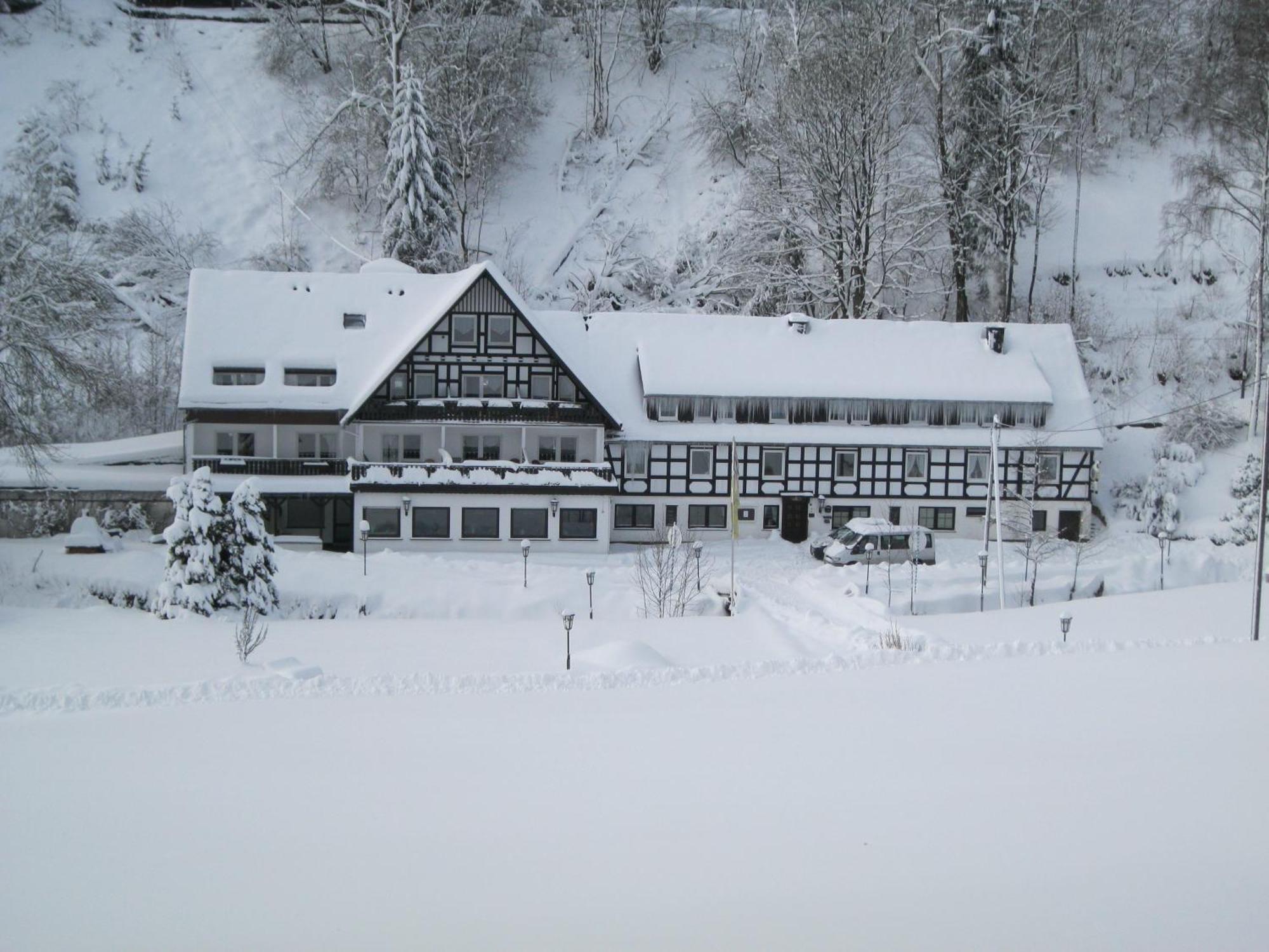 Tommes Gaestehaus Zur Muehle ชมาลเลนแบร์ก ภายนอก รูปภาพ
